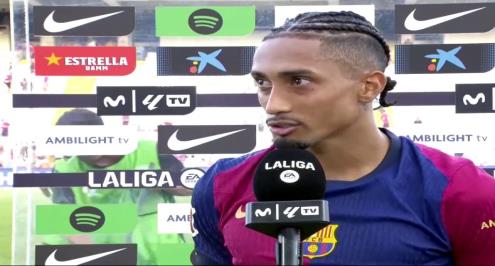 رافينيا: سعيد بالهاتريك الأول في مسيرتي.. وبرشلونة لا يحتاج تعاقدات جديدة